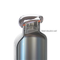 Flasche Guzzini in Stahl 11670016 - 11670016
